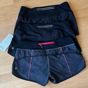 Lululemon Run Speed Short Bundle